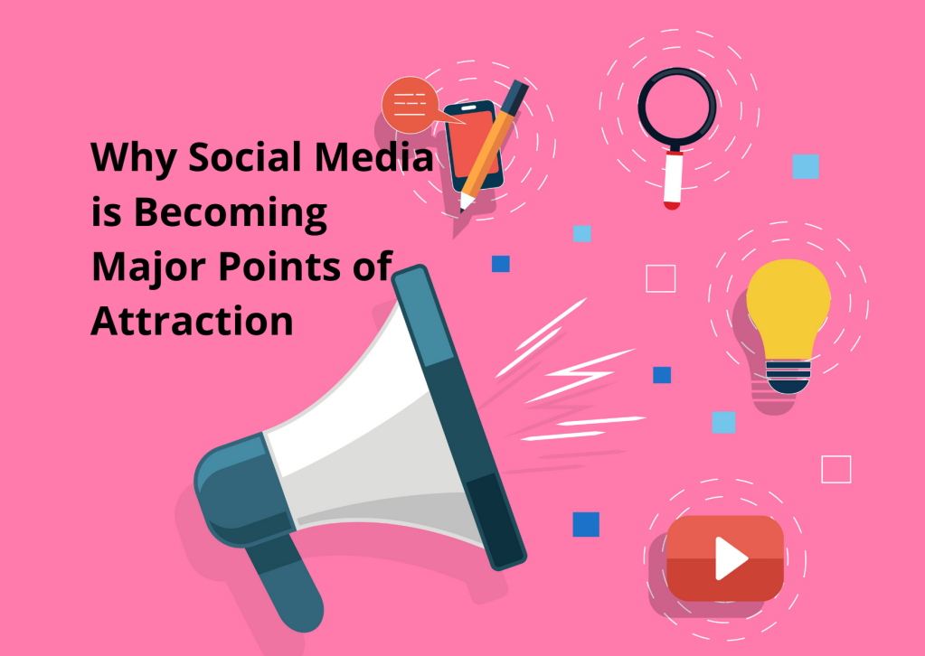 Why Social Media is Becoming Major Points of Attraction